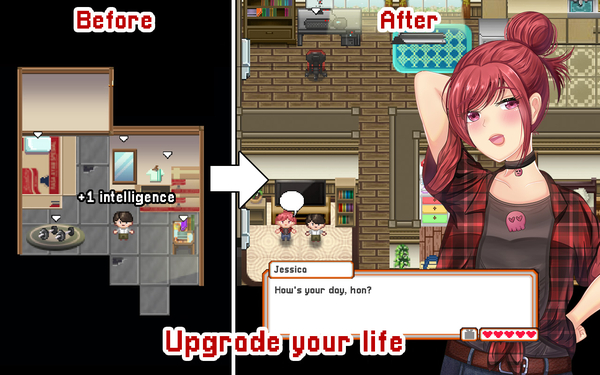 爱情和生活模拟rpg 截图3