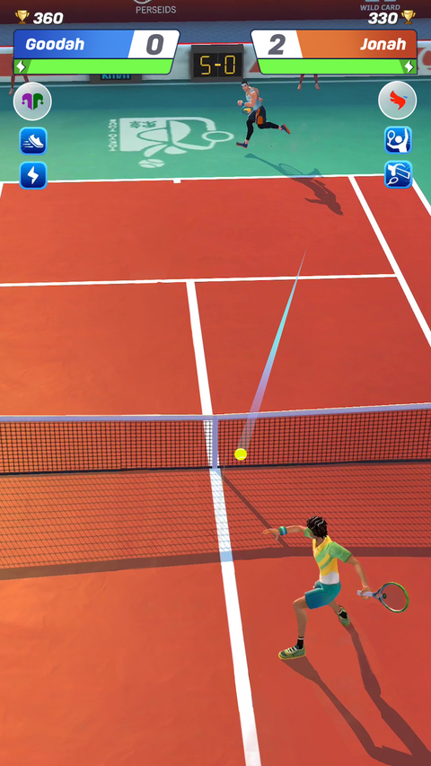 网球传奇游戏(TennisClash) 截图1