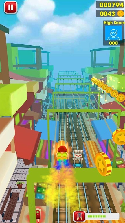 地铁冲浪男孩跑酷 截图2