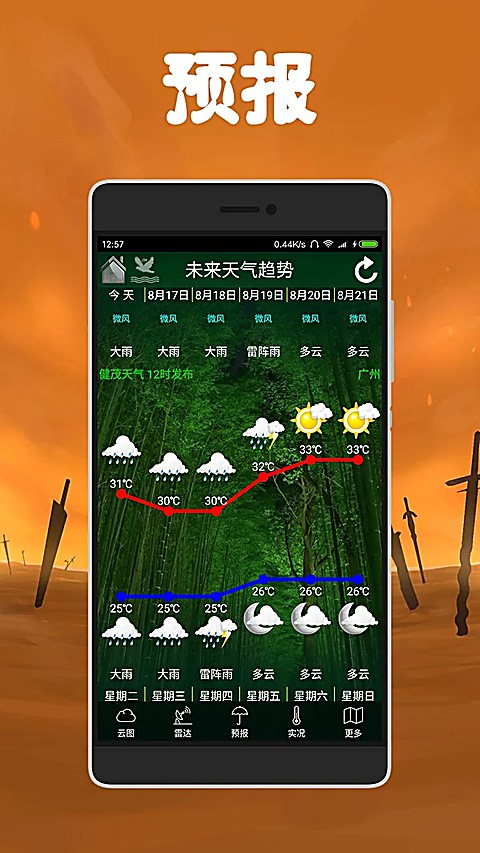 健茂天气新版 截图2