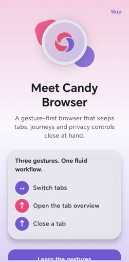 CandyBrowser 1