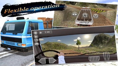 瘋狂的卡車模擬器手游 截圖1
