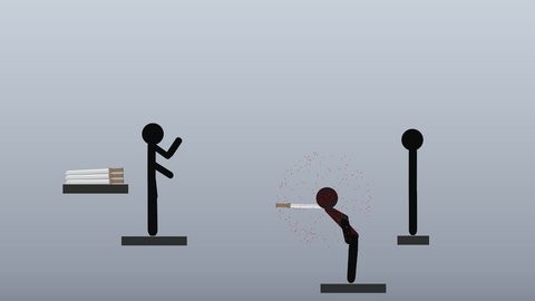 火柴人扔劍無限金幣版 截圖1