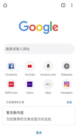 谷歌瀏覽器app 截圖3