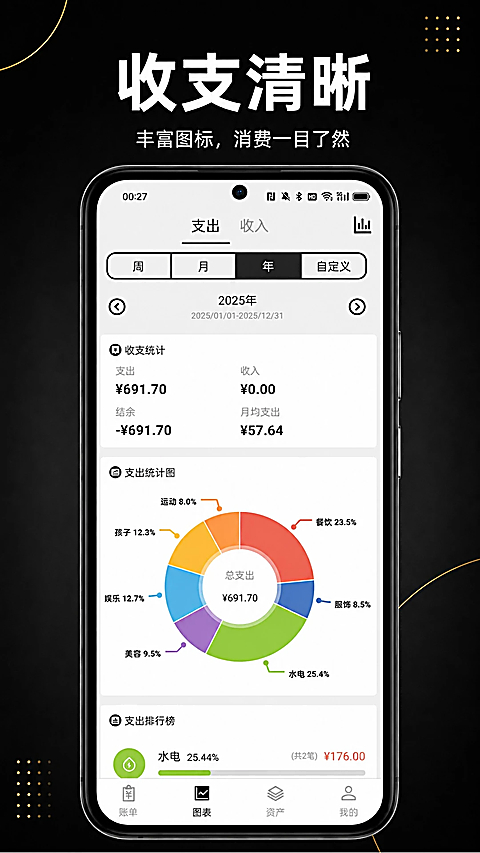 极简记账app 截图3