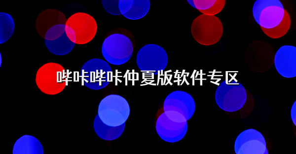 哔咔哔咔仲夏版软件专区