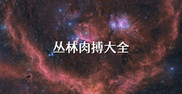 丛林肉搏大全