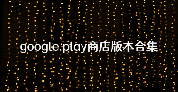google play商店版本合集