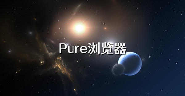Pure浏览器