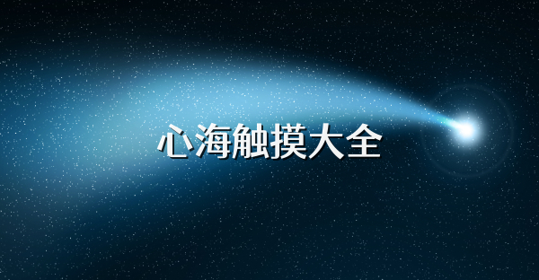 心海触摸大全