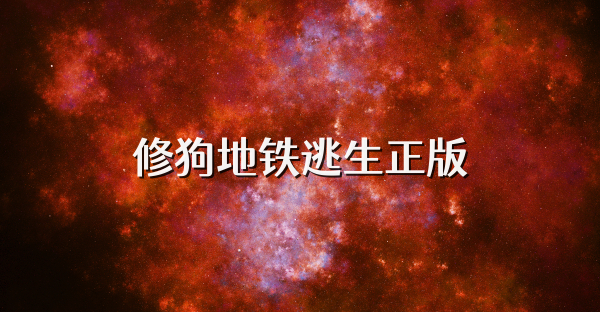 修狗地铁逃生正版