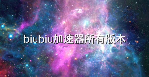 biubiu加速器所有版本