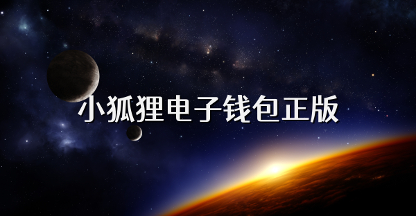 小狐貍電子錢包正版