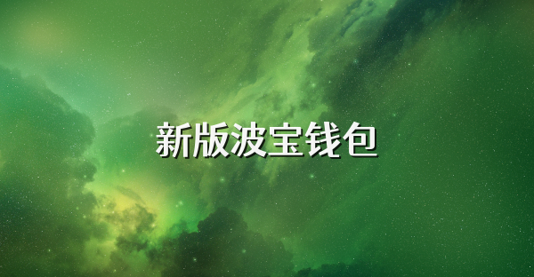 新版波寶錢包
