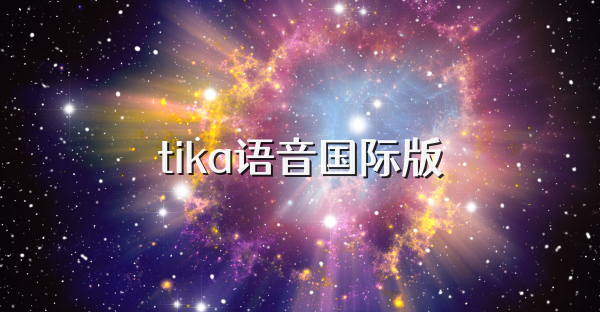 tika语音国际版