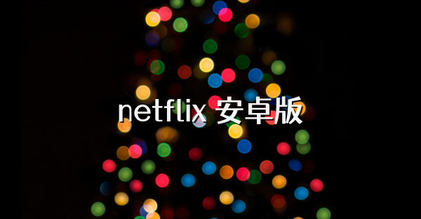 netflix 安卓版
