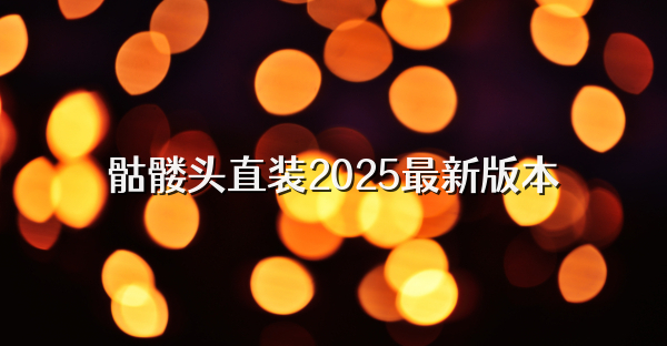 骷髅头直装2025最新版本