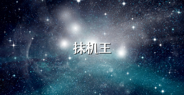 抹机王