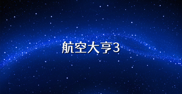 航空大亨3