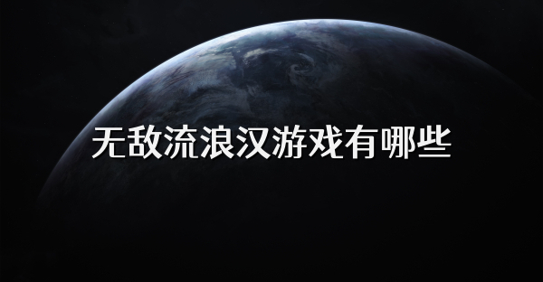 无敌流浪汉游戏有哪些