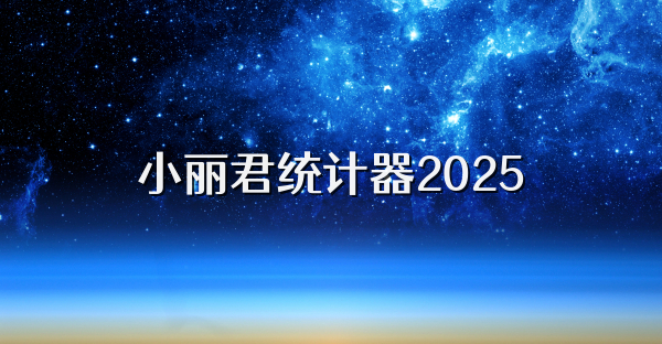 小麗君統(tǒng)計(jì)器2025