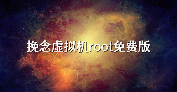 挽念虚拟机root免费版