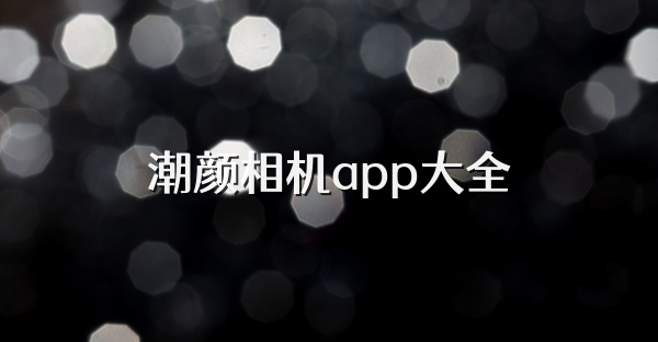 潮颜相机app大全