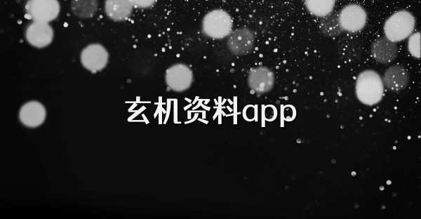 玄機資料app
