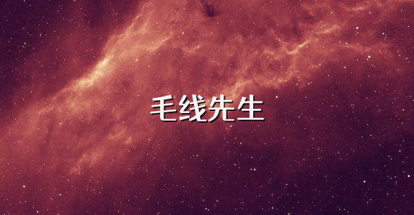 毛線先生