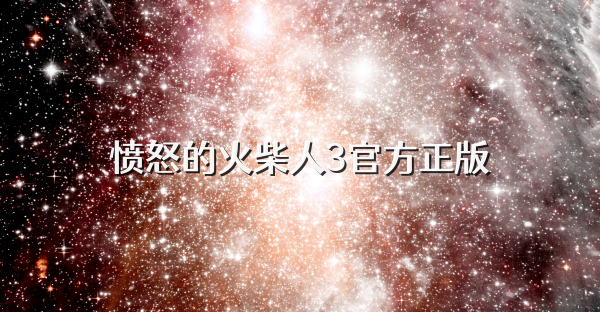 愤怒的火柴人3官方正版