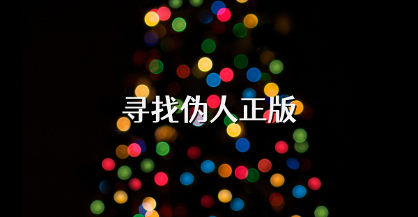 寻找伪人正版