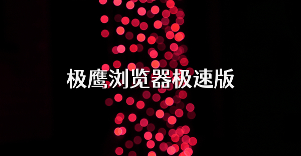 极鹰浏览器极速版