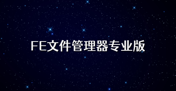 FE文件管理器專業(yè)版