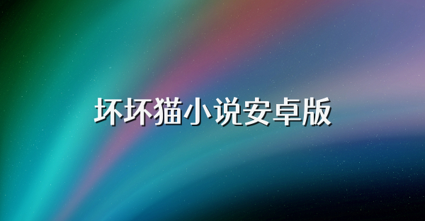 坏坏猫小说安卓版