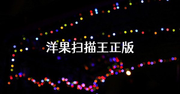 洋果掃描王正版