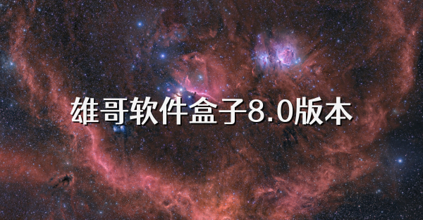 雄哥軟件盒子8.0版本