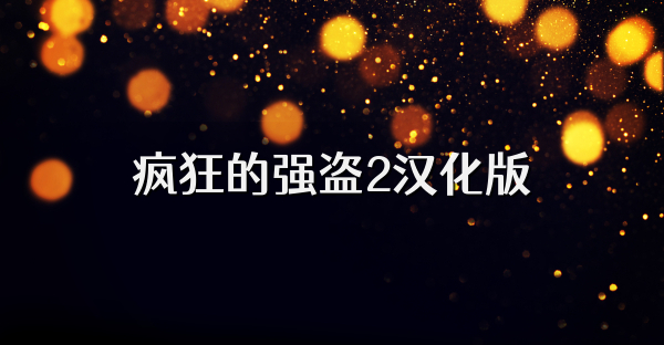 瘋狂的強(qiáng)盜2漢化版
