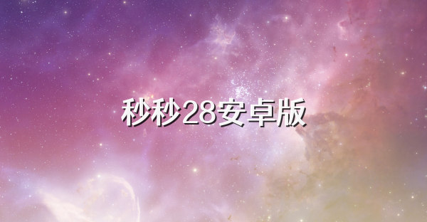 秒秒28安卓版