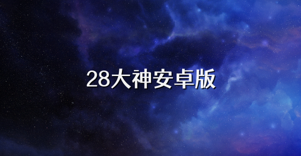 28大神安卓版