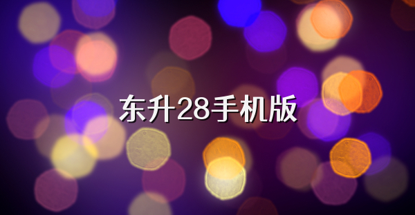 东升28手机版