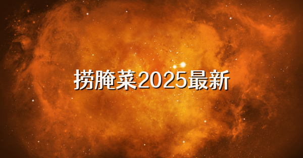 撈腌菜2025最新