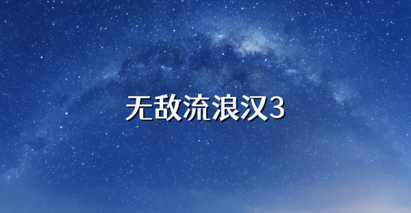 無敵流浪漢3