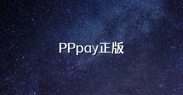 PPpay正版