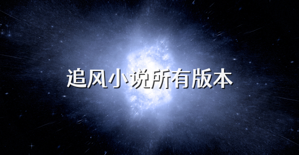 追風小說所有版本