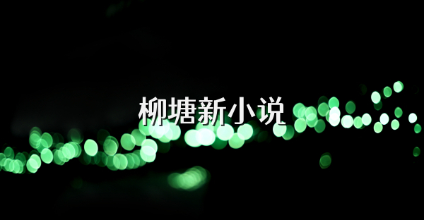 柳塘新小说