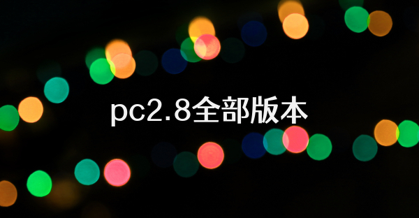 pc2.8全部版本