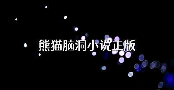 熊貓腦洞小說正版