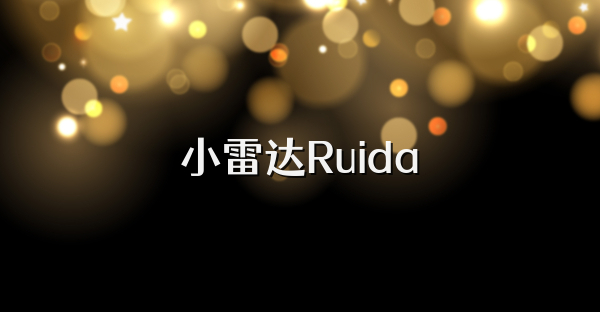 小雷達Ruida