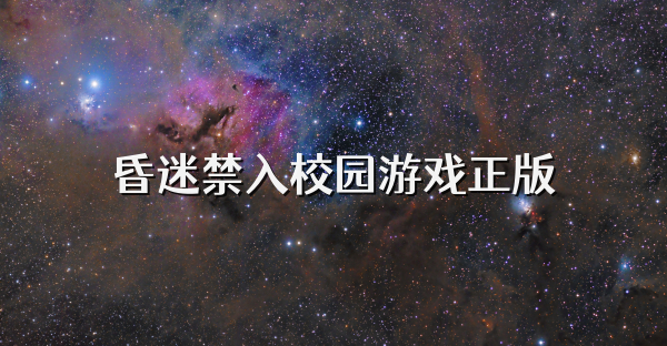 昏迷禁入校園游戲正版