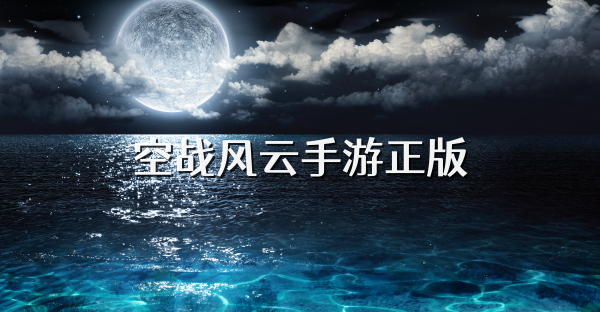 空戰(zhàn)風(fēng)云手游正版